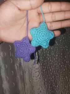 chrochet Star ⭐ 2 pcs