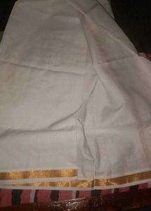 Green Silk Shirt Traditional Kerala Dhoti