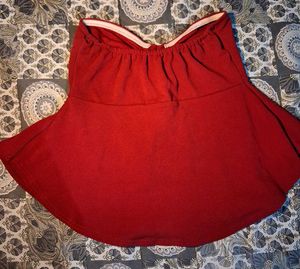 maroon top for baddie women
