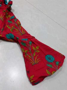 Vibrant Floral Kurta