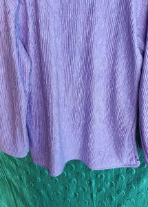 Beautiful purple top