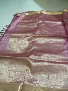 Elegant Maroon Saree with blouse