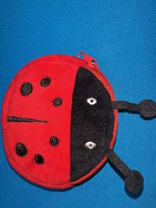 Cute Ladybug Coin Pouch