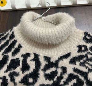 Funky Animal Print Turtleneck Sweater fo kids
