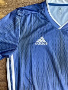 Adidas Blue Dotted T-Shirt