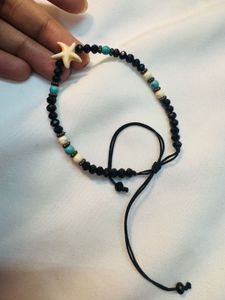 Beaded Starfish Anklet/ bracelet