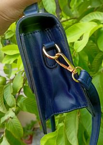 Fastrack Navy Blue Satchel/ Handbag /Slingbag