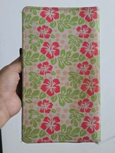 Floral Zippered Pouch