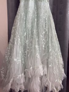 Elegant Embroidered Ethnic Gown