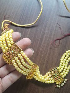 Elegant Pearl Necklace Set