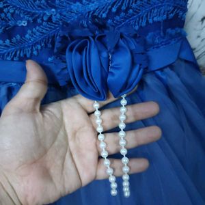 Sparkling🅰️ Blue Tulle Party Dress