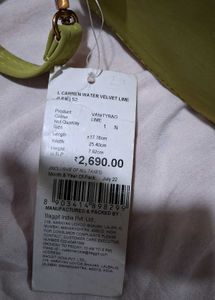 Chic Ruched Lime Green Hobo Bag