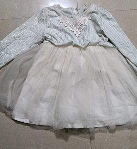 Adorable Striped Baby Girl Dress
