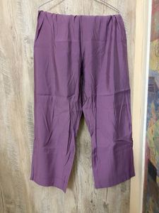 Elegant Purple Kurta with Embellishments
