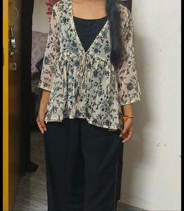 Floral Print Kurti set