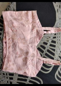 Pink Embroidered Lehenga Set