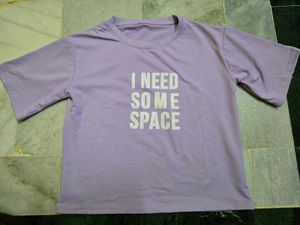 Purple "I Need Some Space" T-Shirt