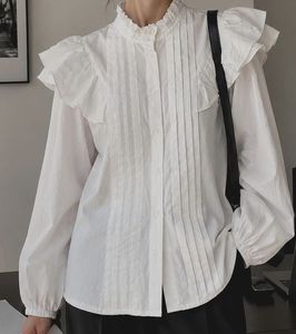 Zara Ruffled Puff Sleeve Blouse