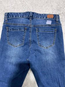 Stylish boot cut Jeans with Slit Detail
