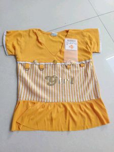 Cute Baby Girl Tops ( frock) 2 Pack