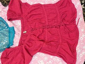 Charming Ruffled Puff Sleeve Top