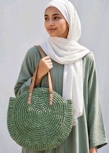 Stylish Round Woven Bag