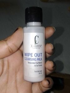 callesta wipe out cleansing milk