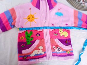 Cute Kids Knit Hoodie