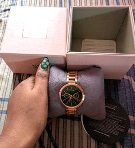 VAN HEUSEN ROSE GOLD REESE ANALOG WATCH ⌚