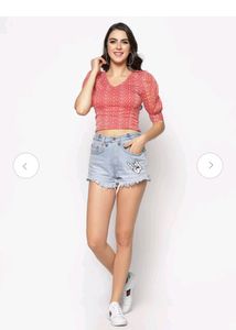 Sera Fitted Crop Top