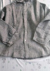 Stylish Striped Button-Up Blouse