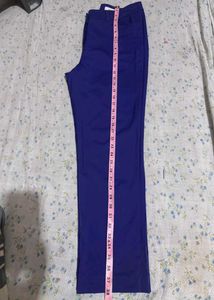 Vibrant Royal Blue Wide Leg Trousers