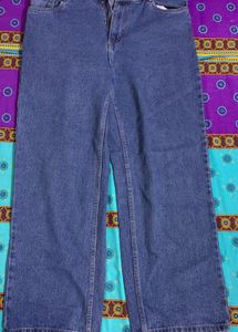 Classic Blue Straight LegDenim Jeans