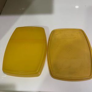 Yellow Food Container Lid