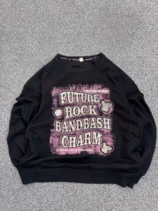 Black "Future Rock Bandbash Charm" Sweatshirt