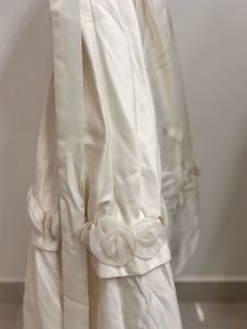 Elegant Cream Party Dress