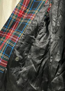 Plaid Vest