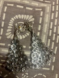 Stunning Silver Drop Earrings