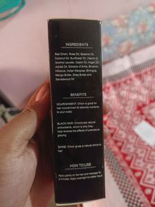 onion hair oil and leggings