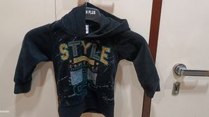 Black Velvet Hoody