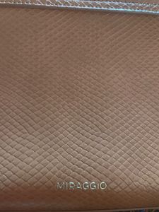 Elegant Brown Leather Handbag