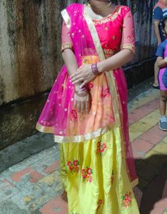 Embroidered Lehenga Choli Set