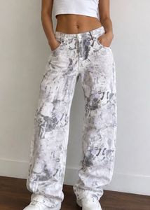 Imported Graphic Print 90’s fit jeans