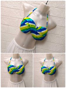 Boho Twist Halter Bikini Top