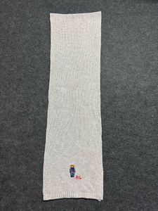 Polo Ralph Lauren Grey Knit Scarf