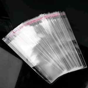 Self Adhesive Bopp Polly Bags 2×7 (1000pcs)