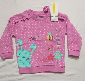 Polka Dot Print Round Neck Sweatshirts 👕