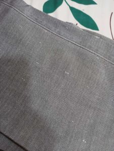 Gray Denim Pants
