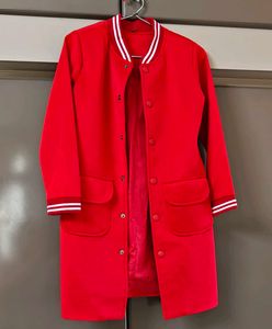 Red Long Sleeve jacket