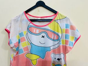 Cute Cartoon Character Nightgown